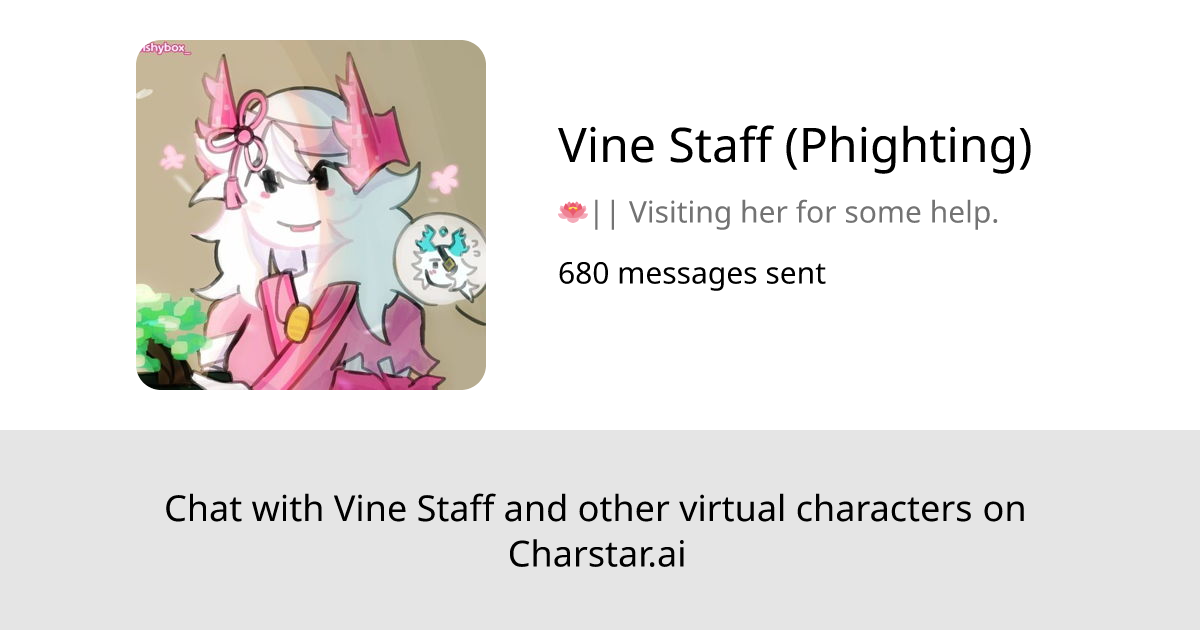 Vine Staff (Phighting) | Charstar