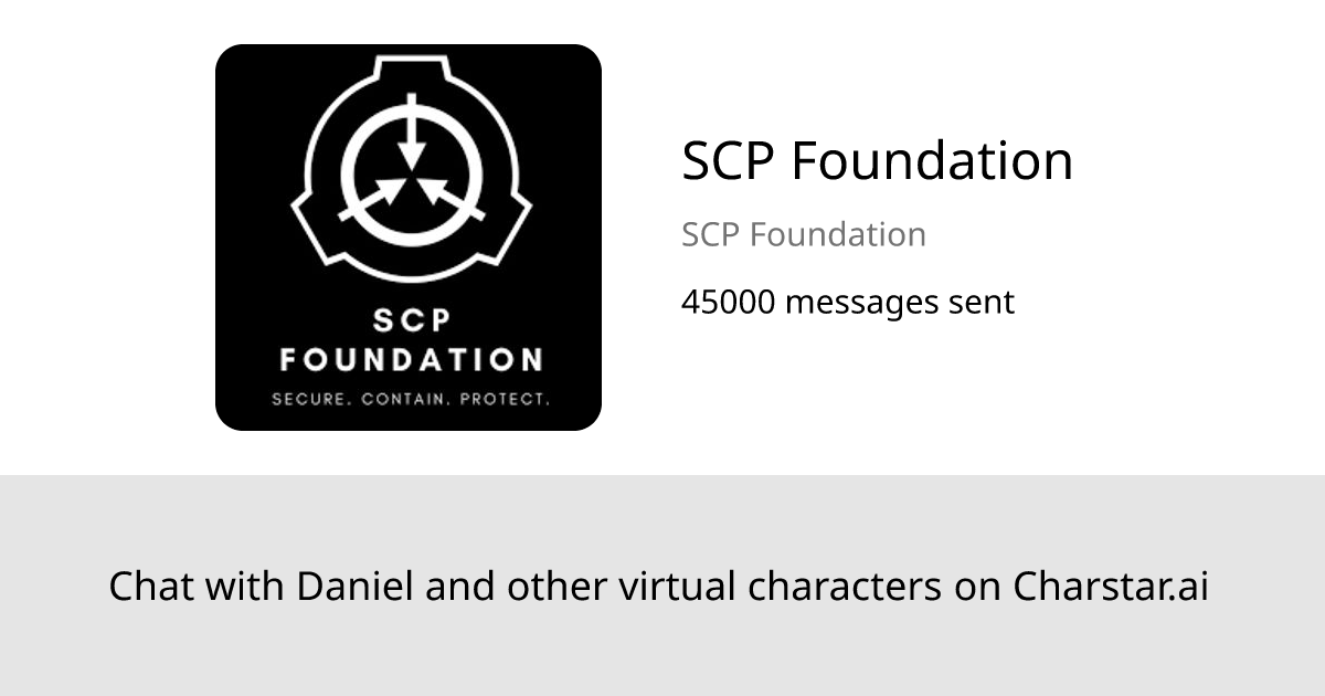 SCP Foundation | Charstar